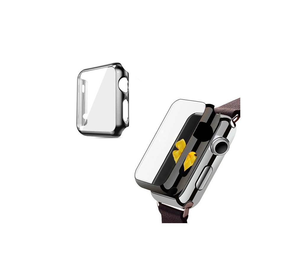 38 X 38Mm 360° Slim Hard PC Case Cover for Apple Watch - Black বাংলাদেশ - 759266
