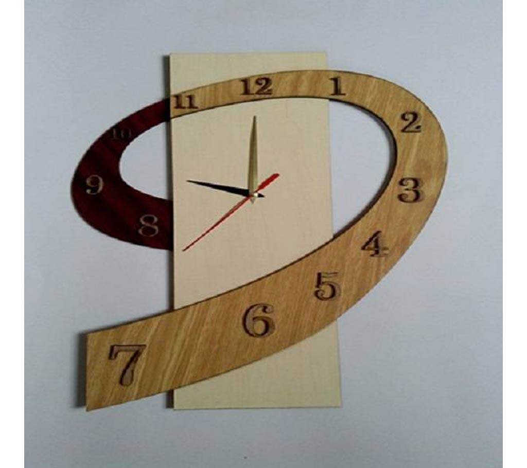 Wooden Wall Clock বাংলাদেশ - 627306