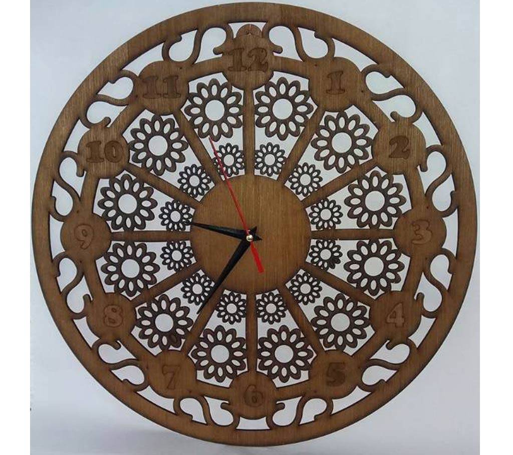 Wooden Wall Clock বাংলাদেশ - 627308