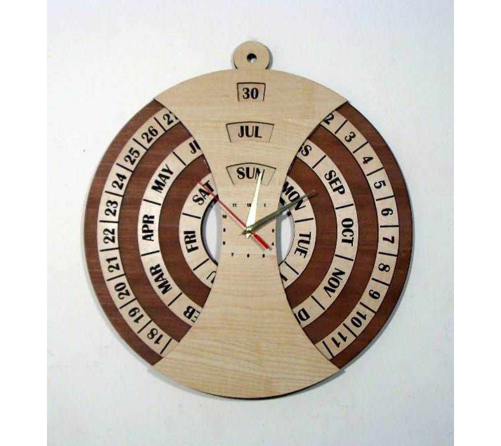 Wooden Wall Clock বাংলাদেশ - 627310