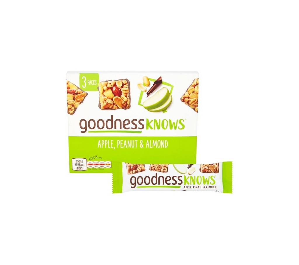 Goodness Knows Apple, Peanut & Almond বার UK বাংলাদেশ - 776172