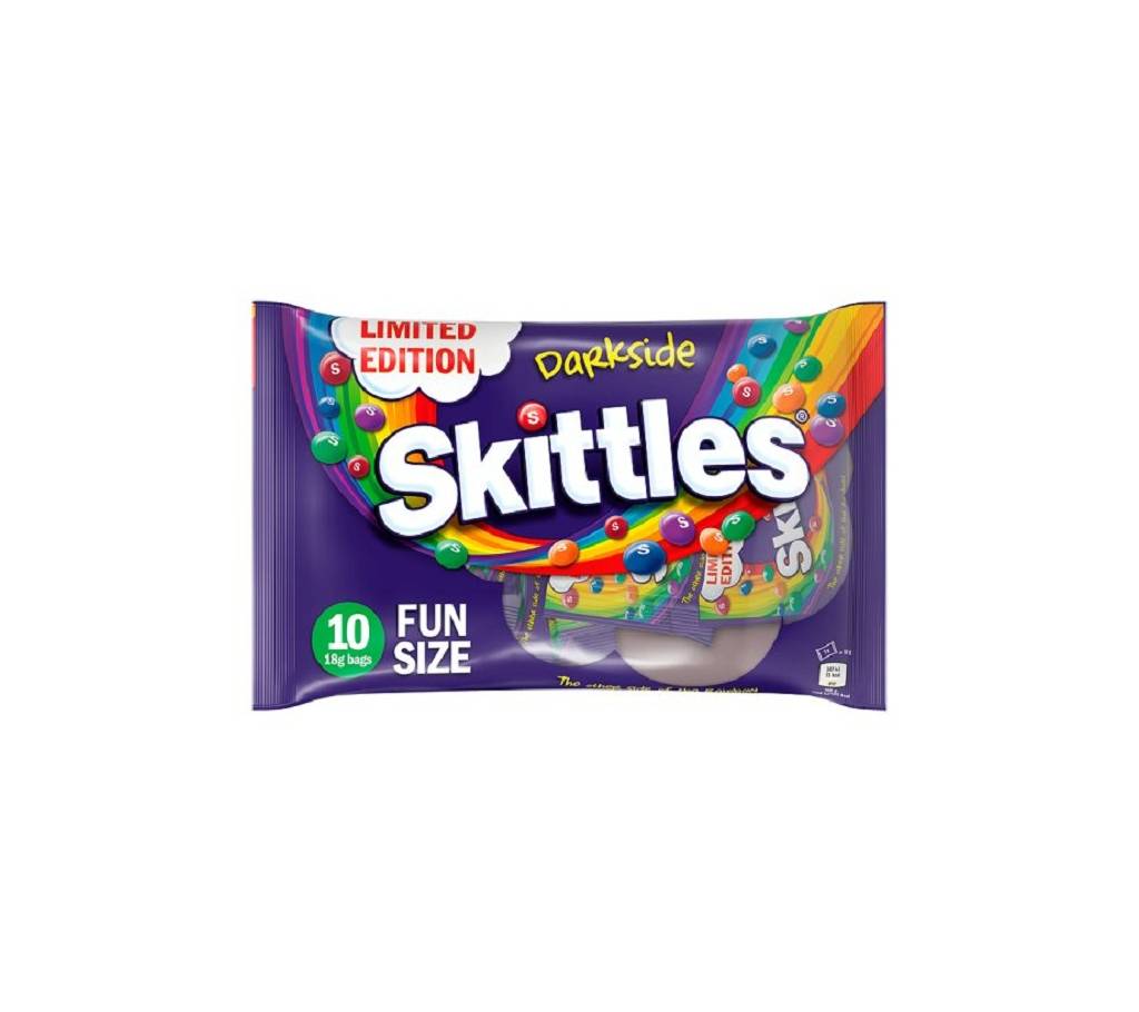 Skittles Darkside Fun Size চকোলেট Bags UK বাংলাদেশ - 872290