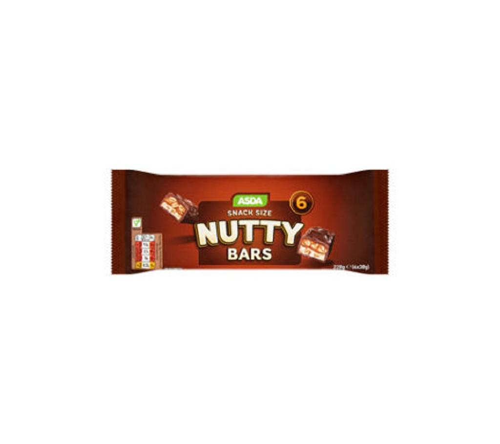 Snack Size Nutty বার 6 প্যাক - জার্মানি বাংলাদেশ - 893209