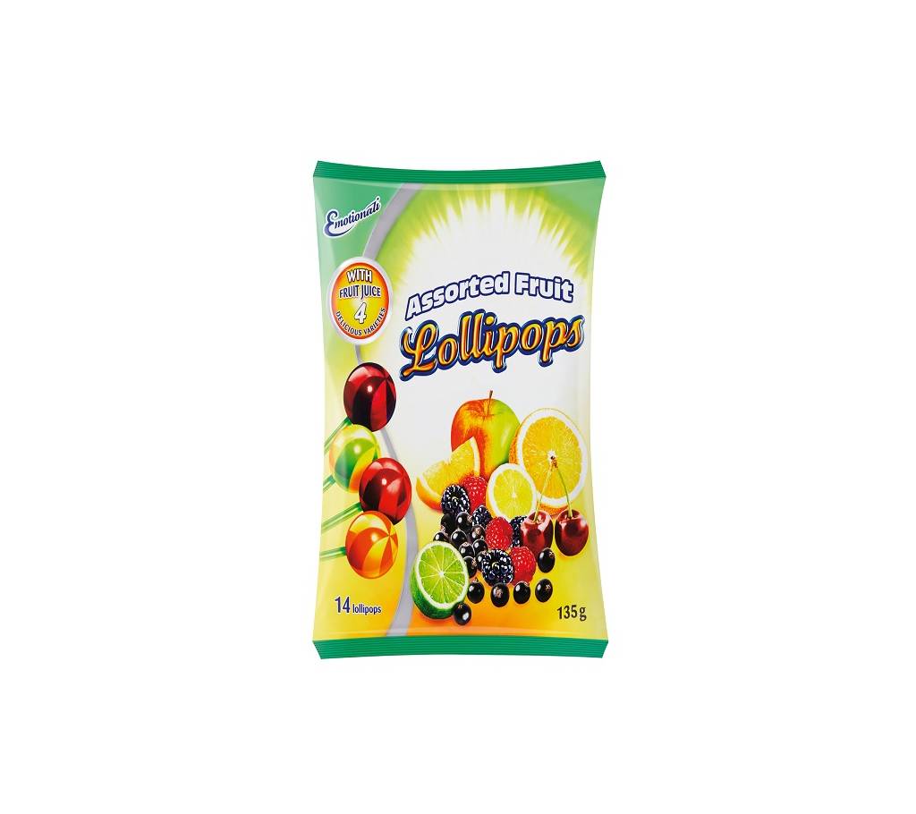 Assorted Fruit ললিপপ - জার্মানি বাংলাদেশ - 893214