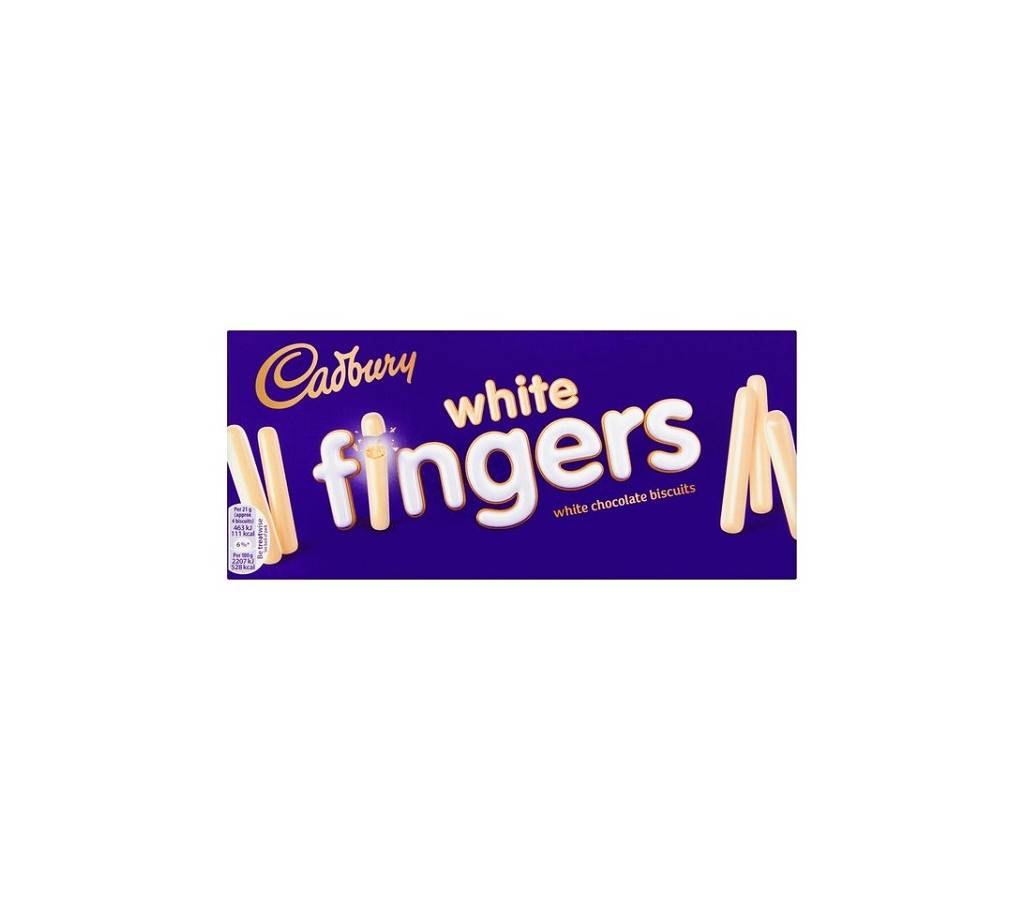 Cadbury Fingers White Chocolate বিস্কুট UK বাংলাদেশ - 809149
