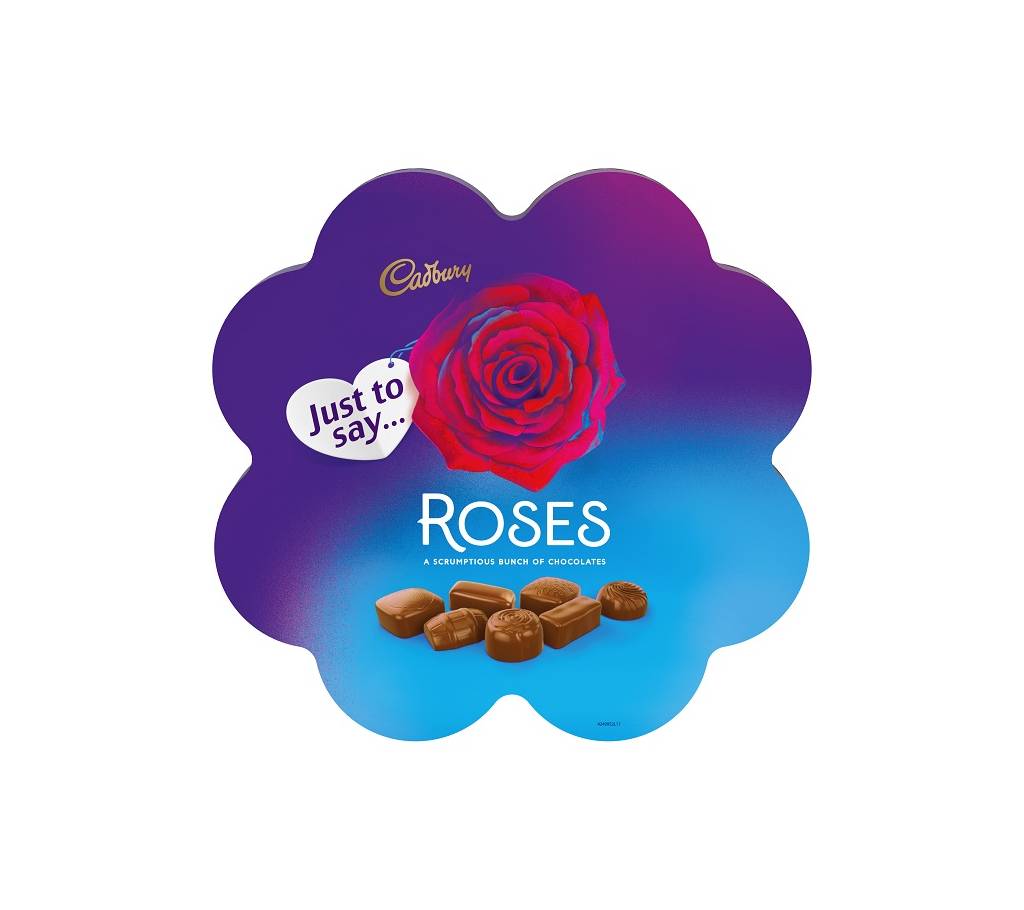 Cadbury Roses চকোলেট ফ্লাওয়ার শেপড বক্স - UK বাংলাদেশ - 898123