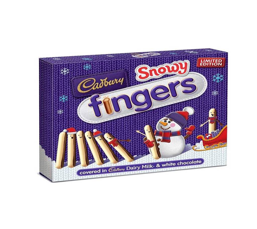 Cadbury Snowy Fingers মিল্ক চকলেট বিস্কুট UK বাংলাদেশ - 693104