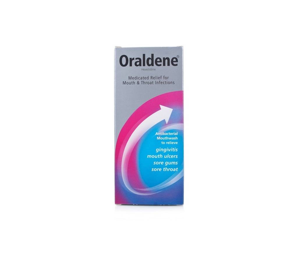 Oraldene Antibacterial মাউথ ওয়াশ 200ml - UK বাংলাদেশ - 979862