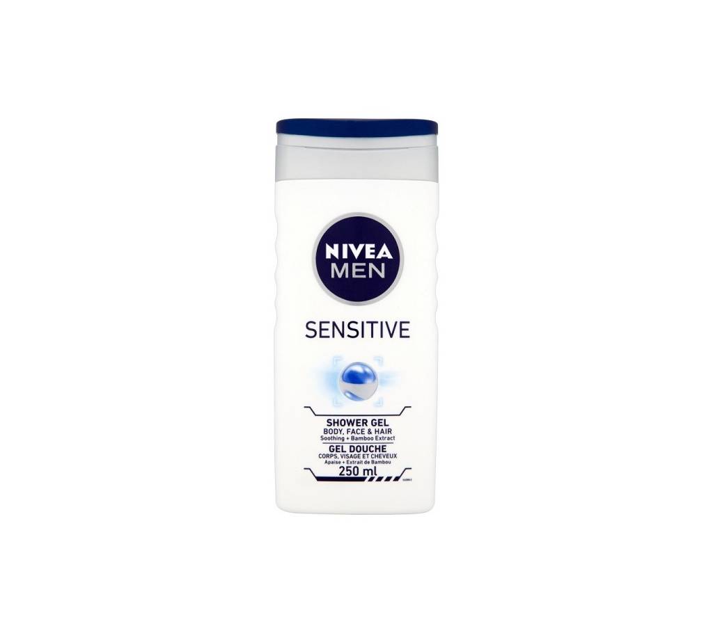 Nivea Men Sensitive শাওয়ার জেল, -250ml-Germany বাংলাদেশ - 1100278