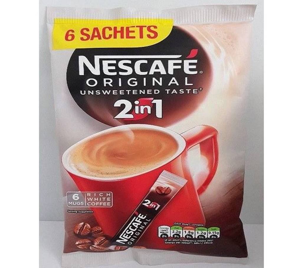 Nescafe original 2 in 1 কফি sachets UK বাংলাদেশ - 791450