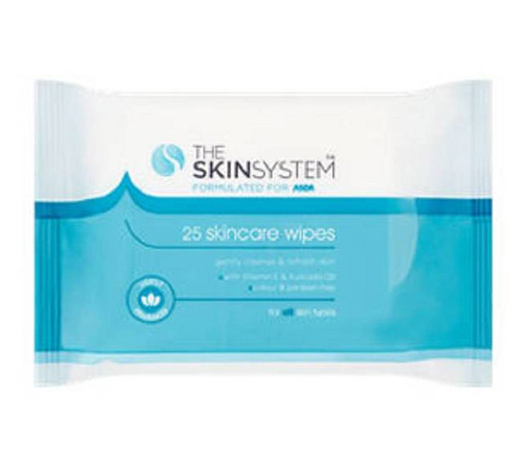 The Skin System Skincare ফেসিয়াল ক্লিনসিং Wipes UK বাংলাদেশ - 676156