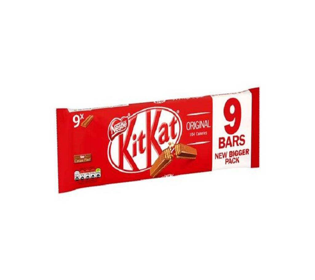 Kit Kat 2 Finger Milk চকলেট 9 Pack UK বাংলাদেশ - 729076