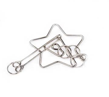 Metal Wire Ring Puzzle