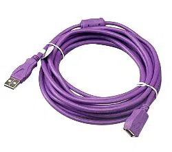 1.5m  USB Extension Cable - Purple