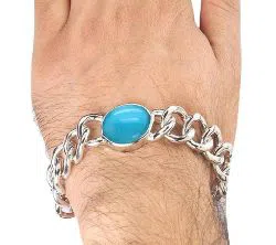 Blue Stone  Bracelet for Men