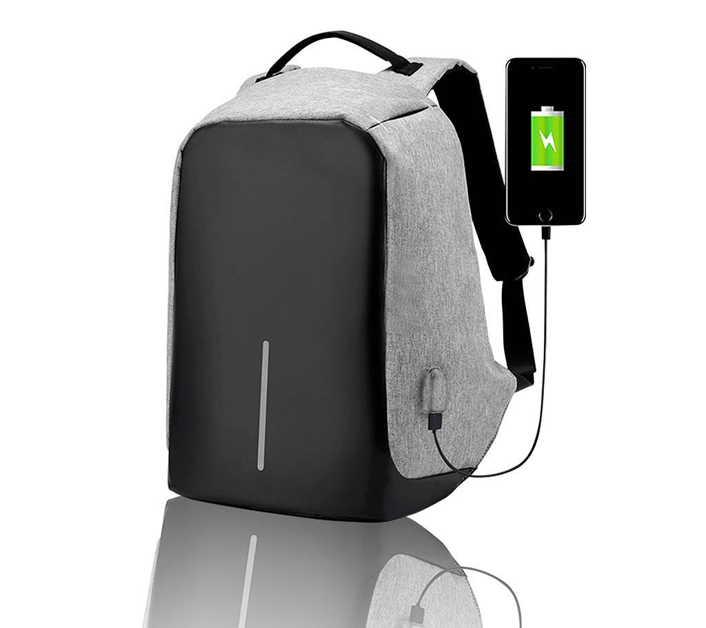 Anti Theft Backpack with USB Charging Port বাংলাদেশ - 630556