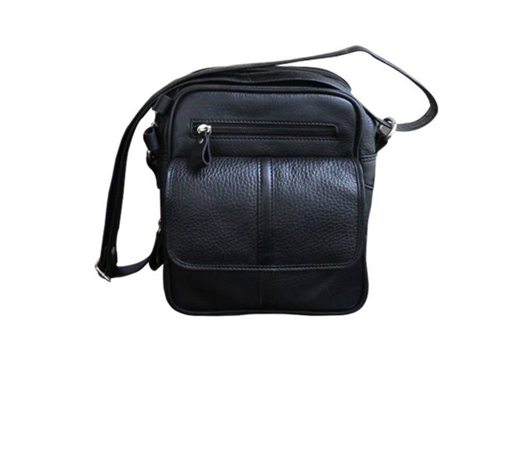 Mens Fashionable Genuine Leather Shoulder Bag বাংলাদেশ - 630637