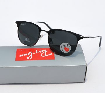 Ray-Ban Matte Black Gradient Unisex Polarized Sunglasses-Copy 