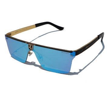 Blue Ferrari Metal Frame High Quality Design Men Sunglasses