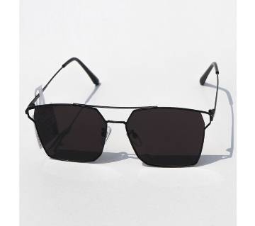Full Black Small Square Sunglasses For Men