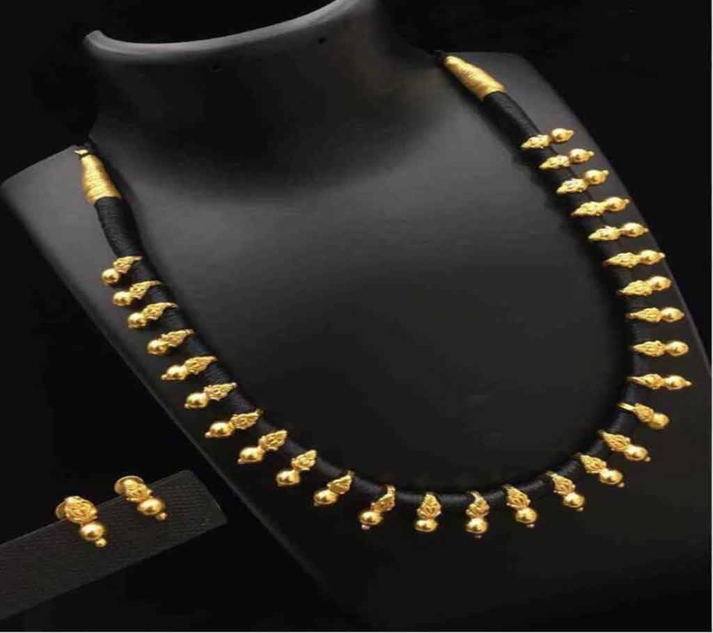 Indian Joypuri 1st Grade Gold Plated Necklace Set বাংলাদেশ - 636374