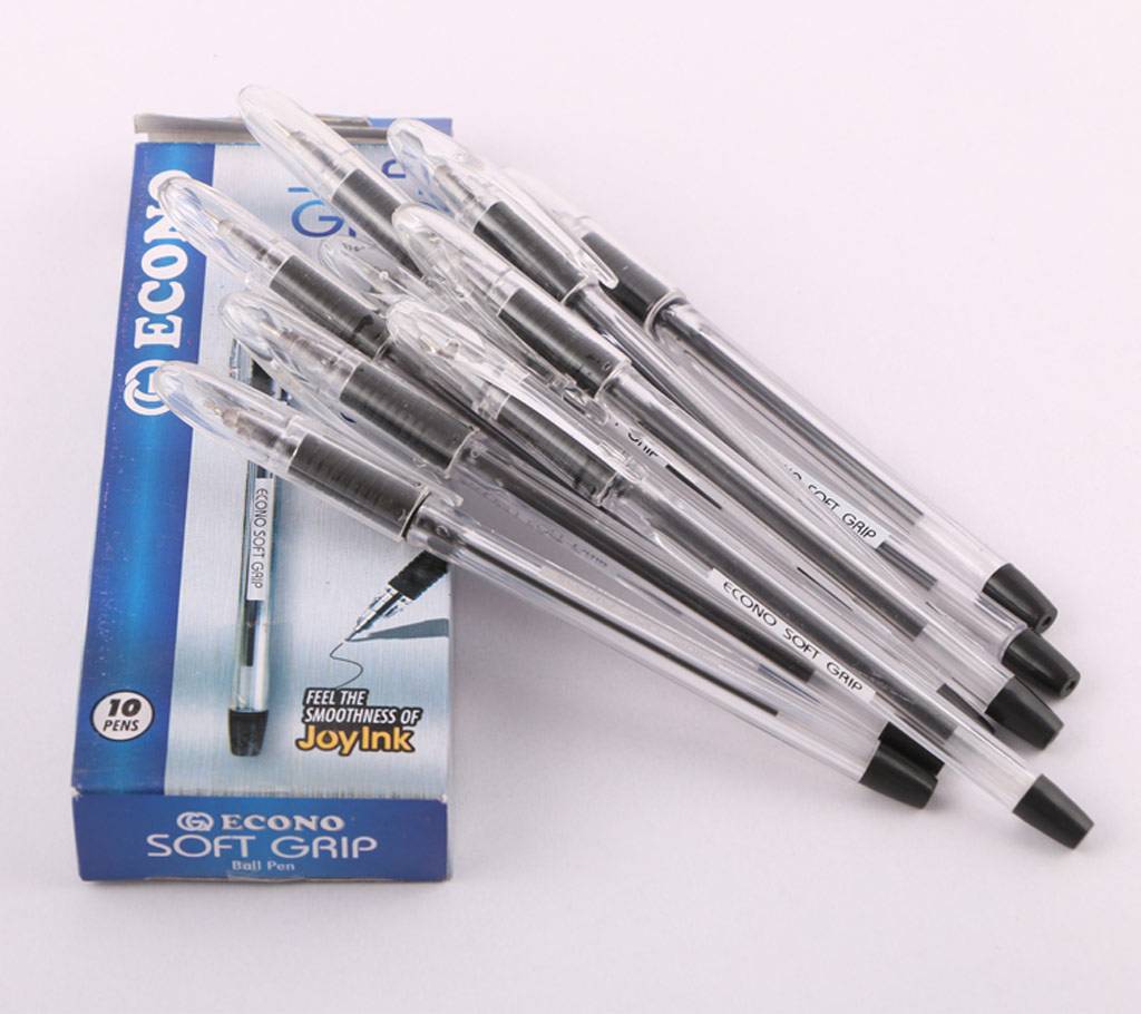 ECONO Soft Grip Ball Pen - 2 Packet বাংলাদেশ - 735180
