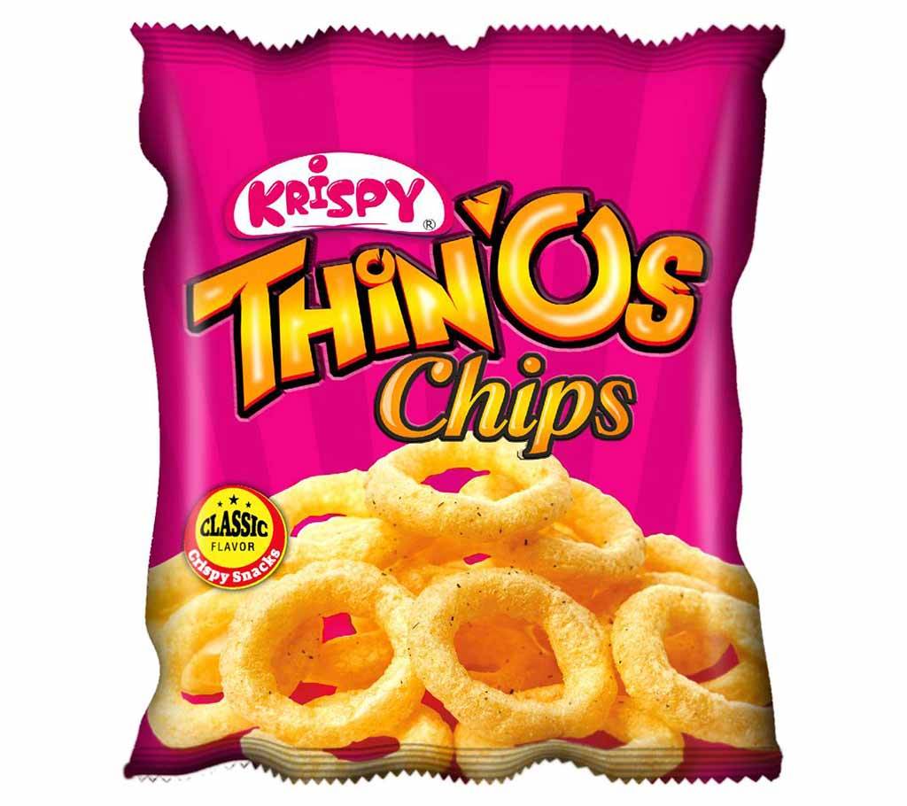 Krispy THIN'OS Chips 30gm (10 প্যাকেট) বাংলাদেশ - 966962