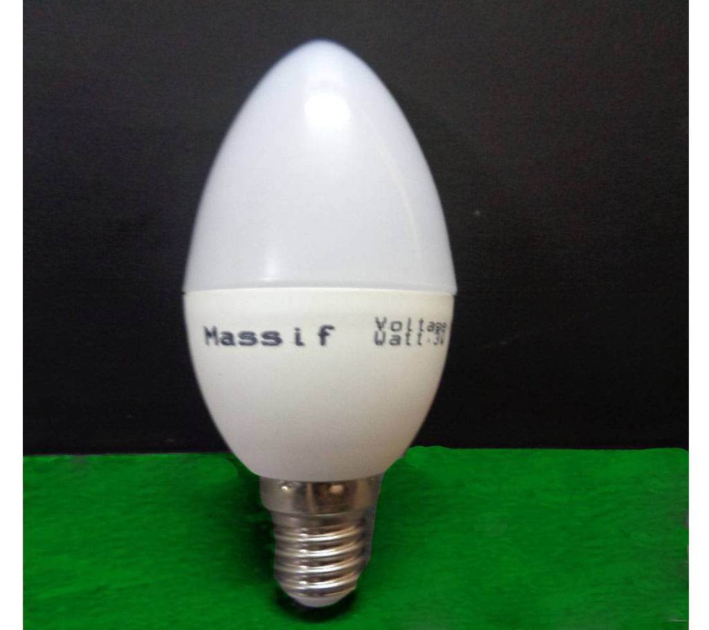 Massif LED ক্যান্ডেল বাল্ব - ৩ ওয়াট বাংলাদেশ - 691966