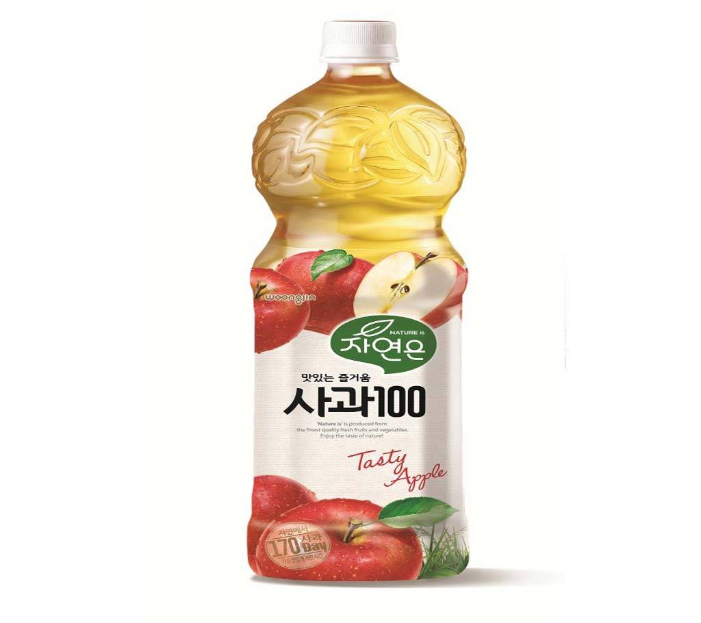 Woongjin Apple  Juice - Pet 1.5L (2 Cans) বাংলাদেশ - 640371