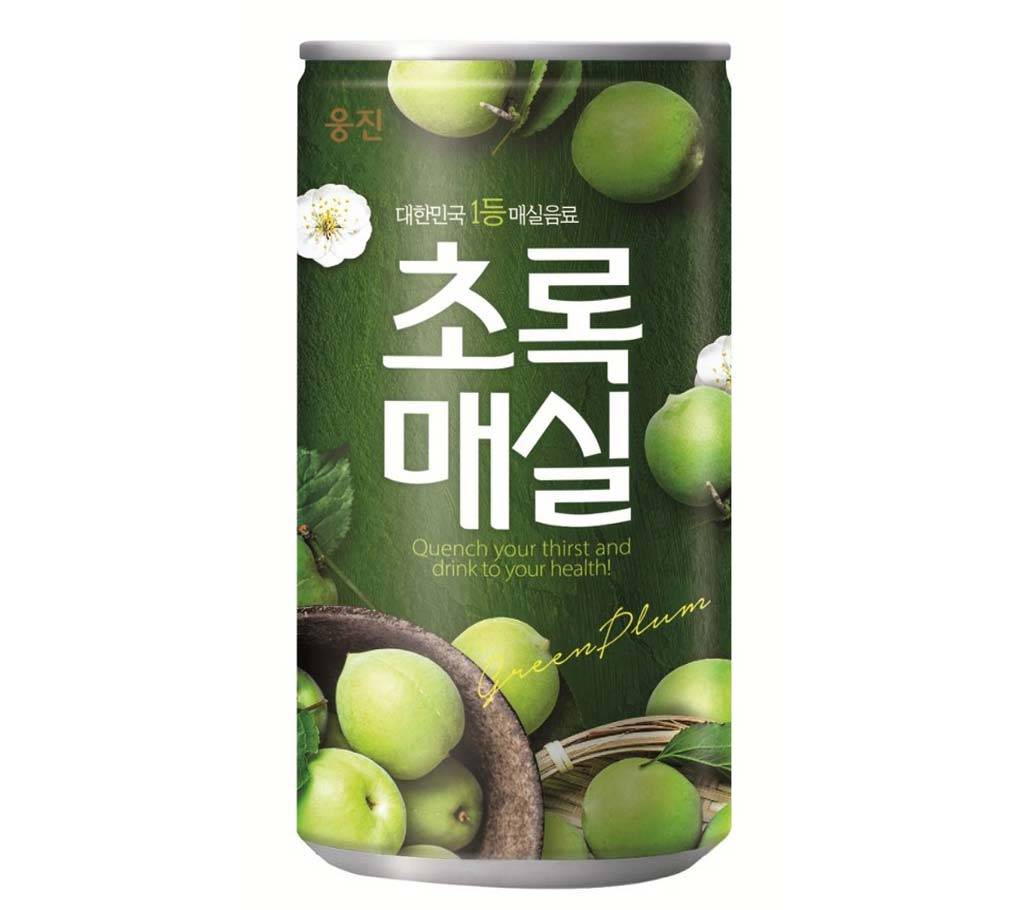 Woongjin Green Plum Juice Can - 180ml (2 Cans) বাংলাদেশ - 640392