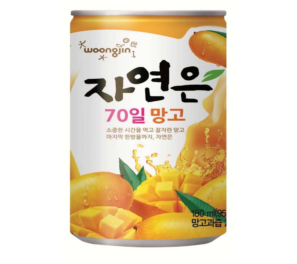 Woongjin Nature's Mango Juice Can - 180ml (2 Cans) বাংলাদেশ - 640403