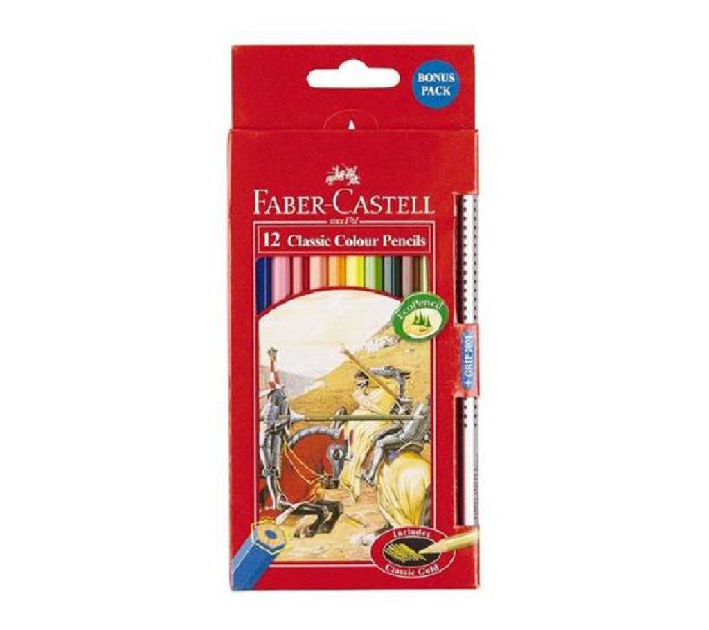 Faber-Castell ক্লাসিক কালার পেন্সিল - ২৪ পিস বাংলাদেশ - 654494