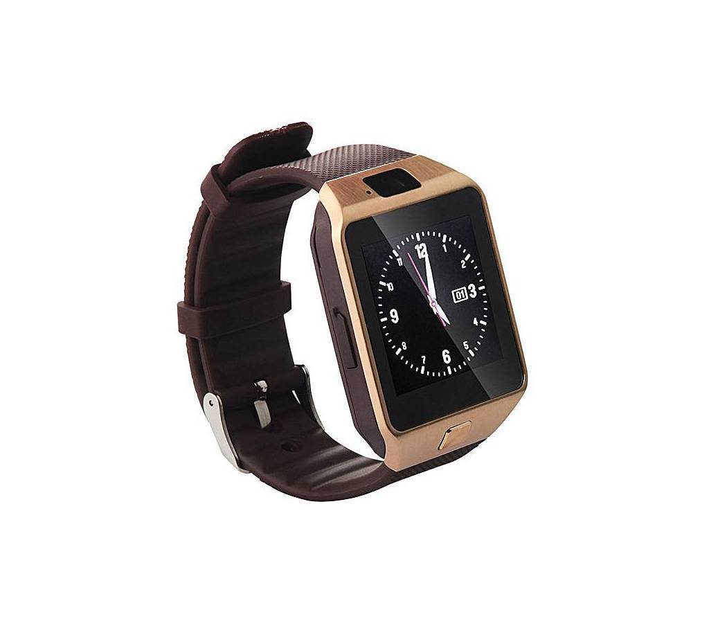 Smart Watch SIM & Bluetooth Supported -Golden বাংলাদেশ - 730860