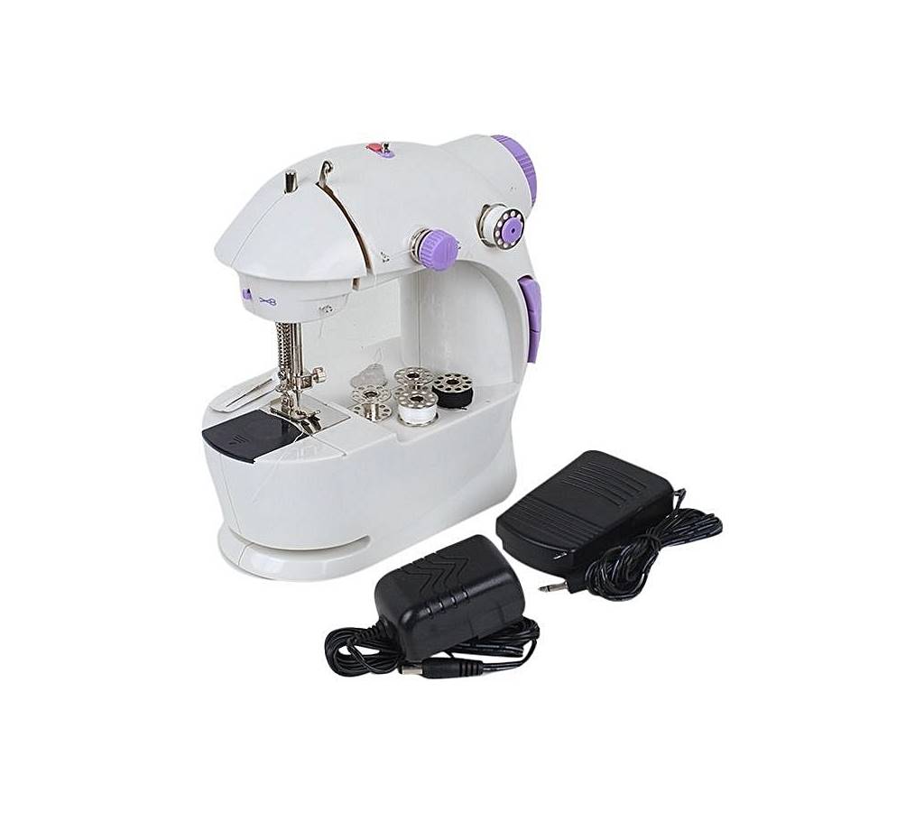 Mini Sewing Machine - White and Purple বাংলাদেশ - 664704