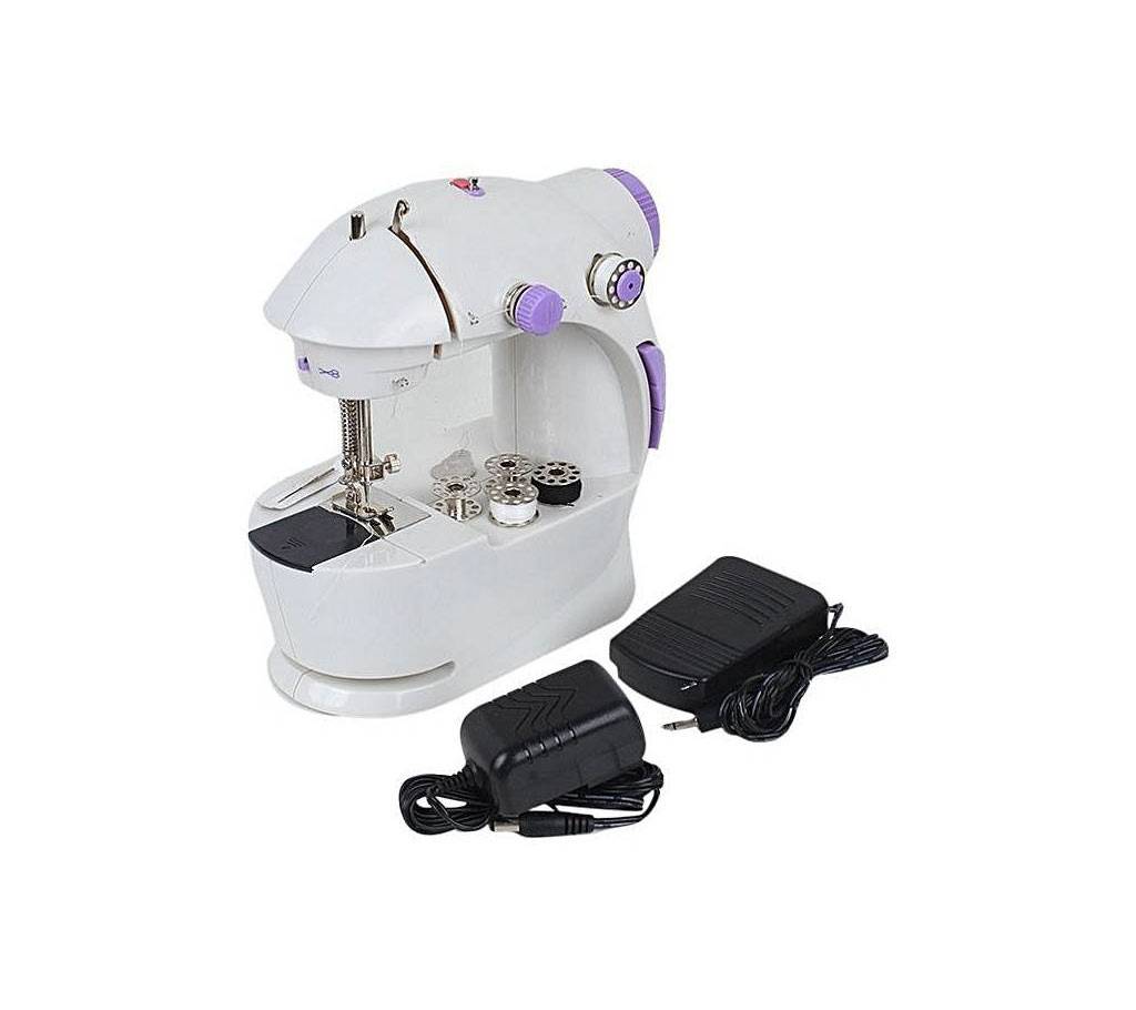 Mini Sewing Machine - White and Purple বাংলাদেশ - 670027