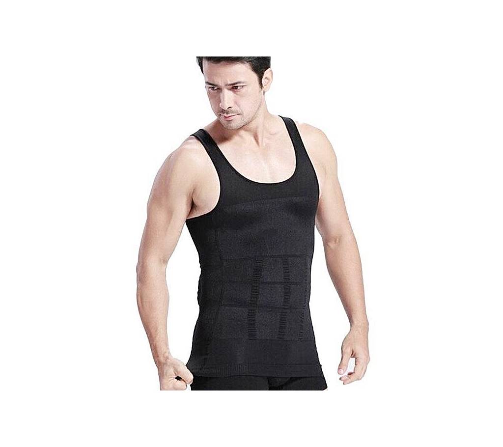Slim and Lift Slimming Vest For Men - Black বাংলাদেশ - 641912