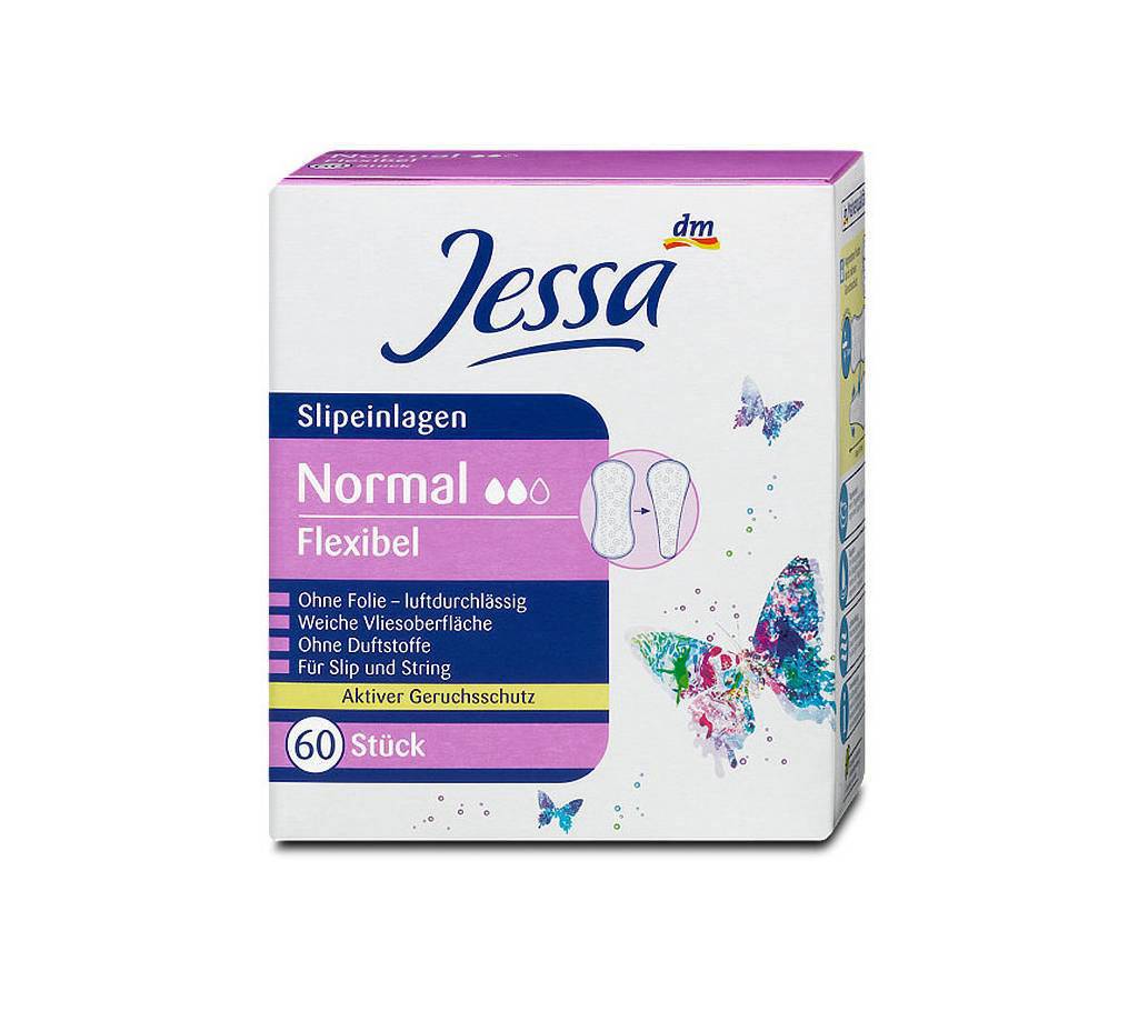 Jessa Classic Normal স্যানিটারি প্যান্টি লাইনার - ৬০ পিস (জা বাংলাদেশ - 640295