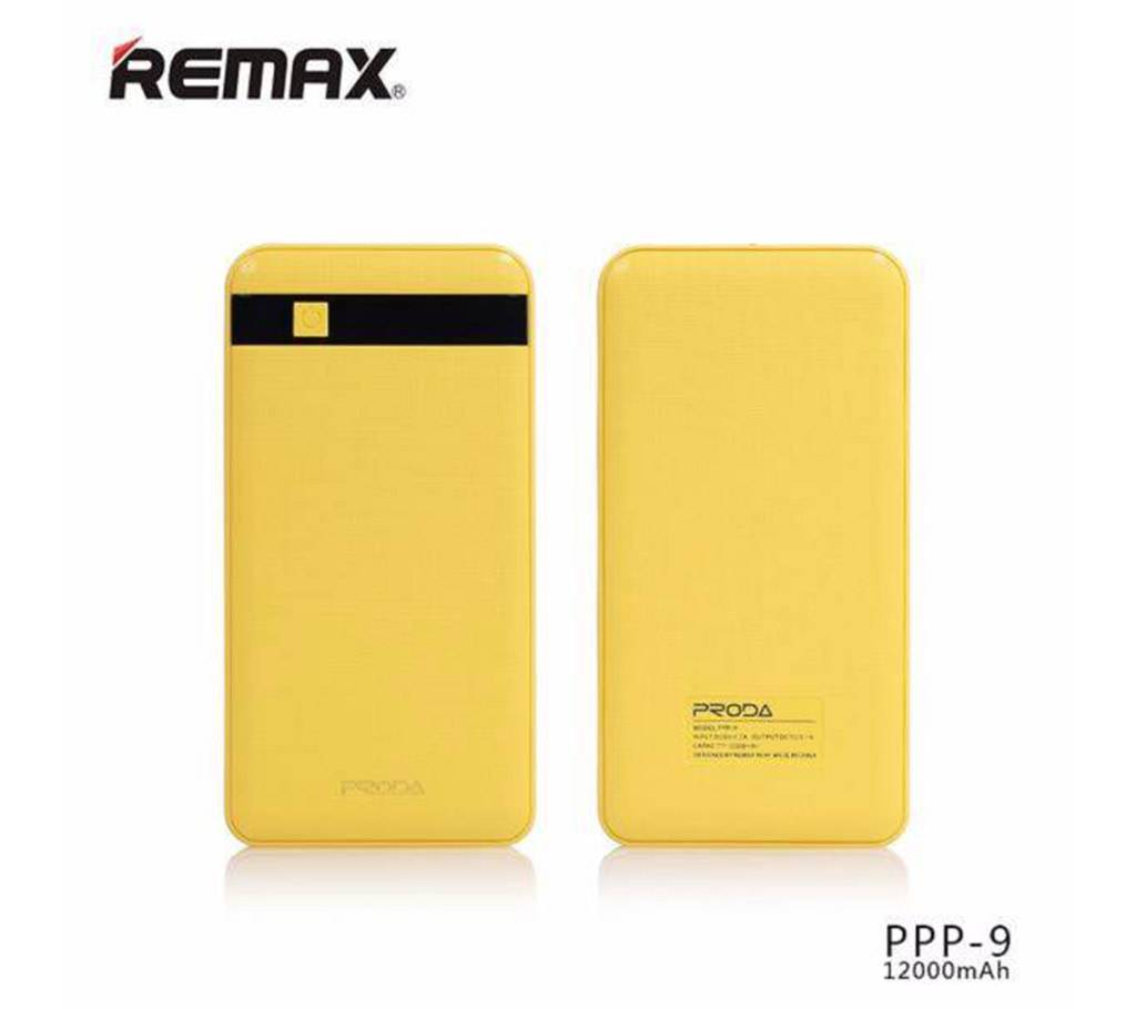 REMAX Proda PPP-9 12000mAh পাওয়ার ব্যাংক- ইয়েলো বাংলাদেশ - 651961