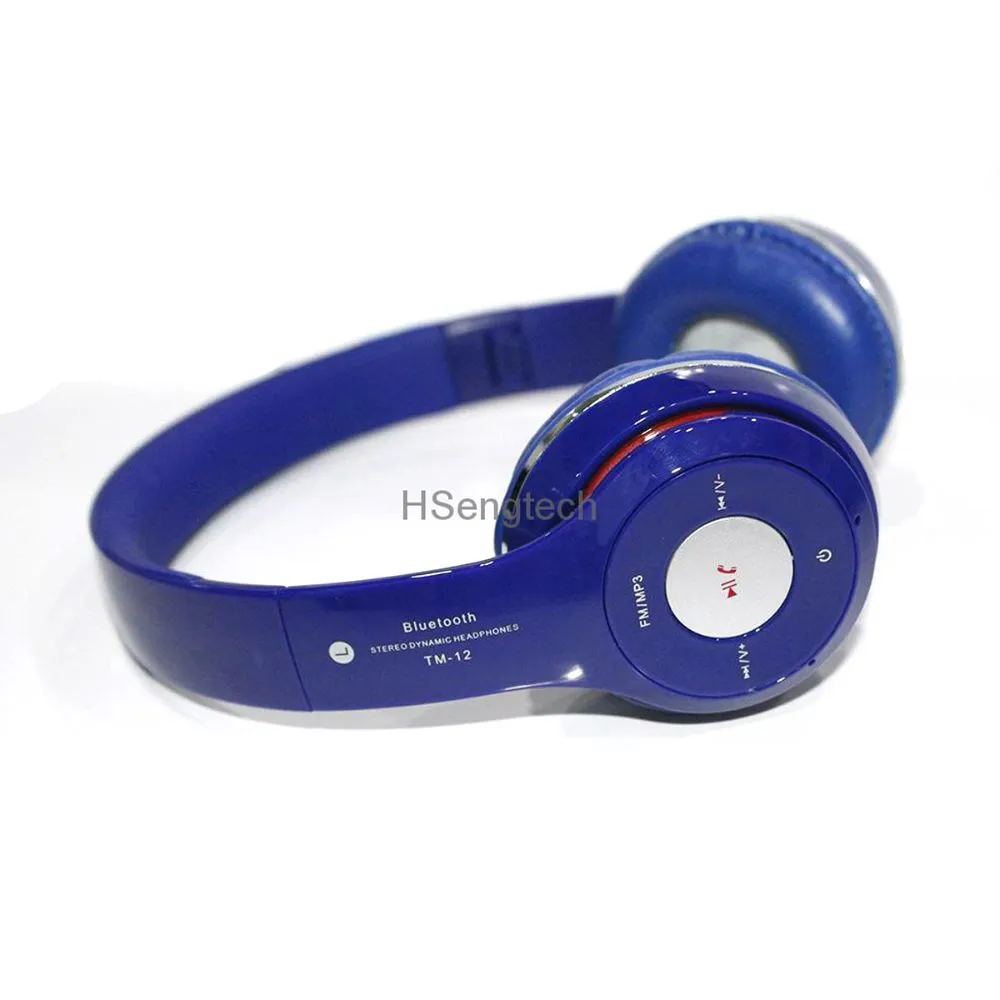 Bluetooth Headset Solo-2 TM-12 (Blue)
