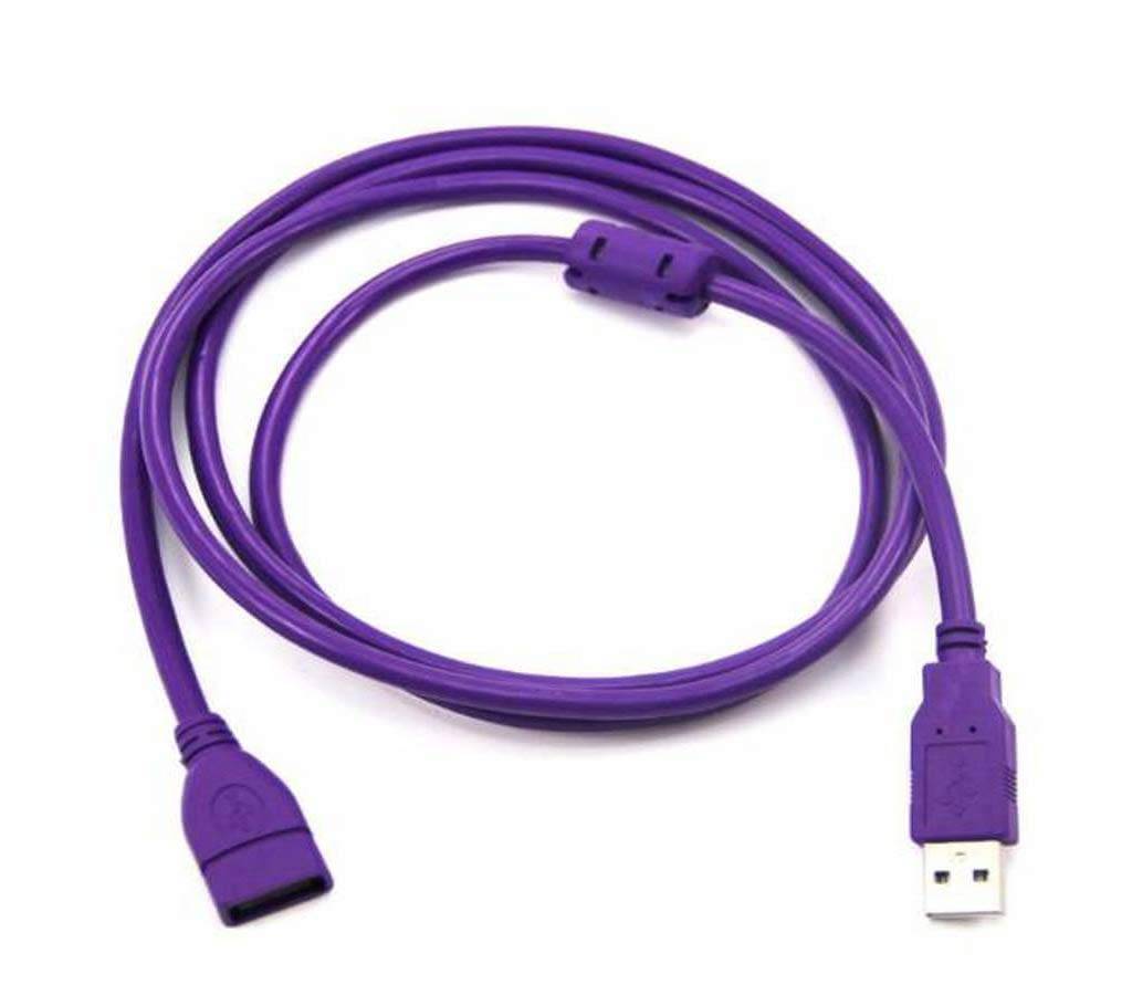 USB এক্সটেনশন ক্যাবল - 1.5m - Purple বাংলাদেশ - 691779