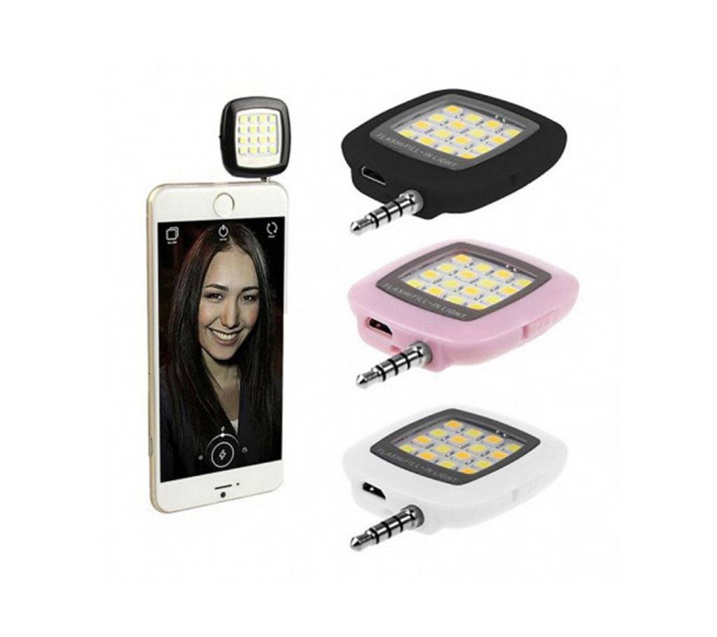 Selfie 16 LED ক্যামেরা ফ্ল্যাশ লাইট (১ পিস) বাংলাদেশ - 983407