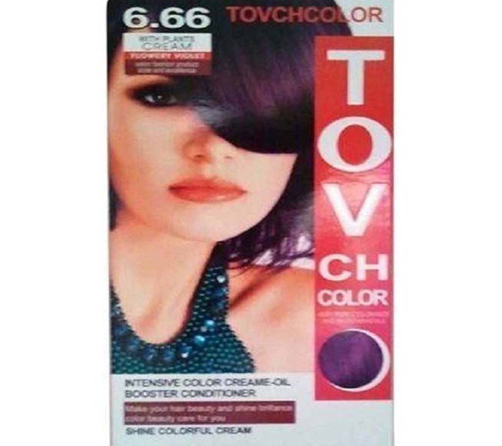 হেয়ার কালার Tovch Violet  - Shade 6.66-80ml-China বাংলাদেশ - 1066605
