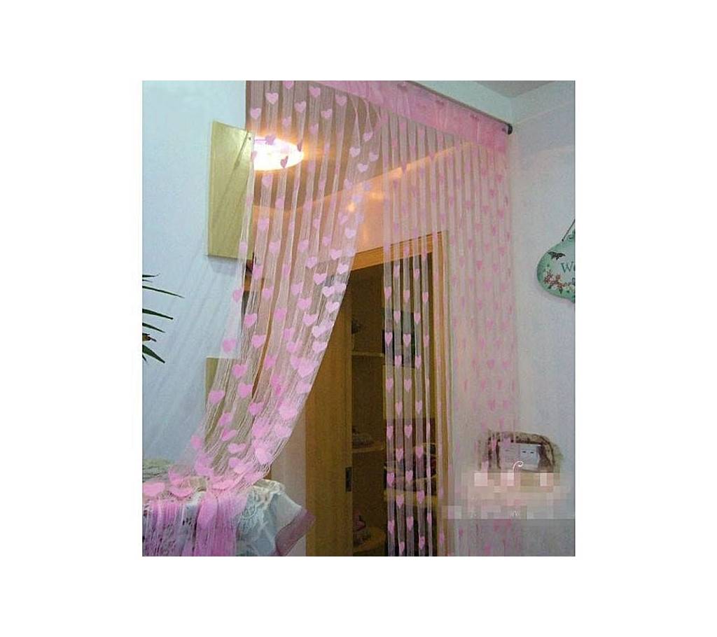 Handloom hub Net Curtains 2 pcs - Pink বাংলাদেশ - 649538