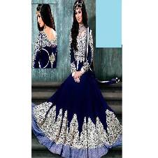 Unstitched Georgette Embroidery Three Piece (Copy)