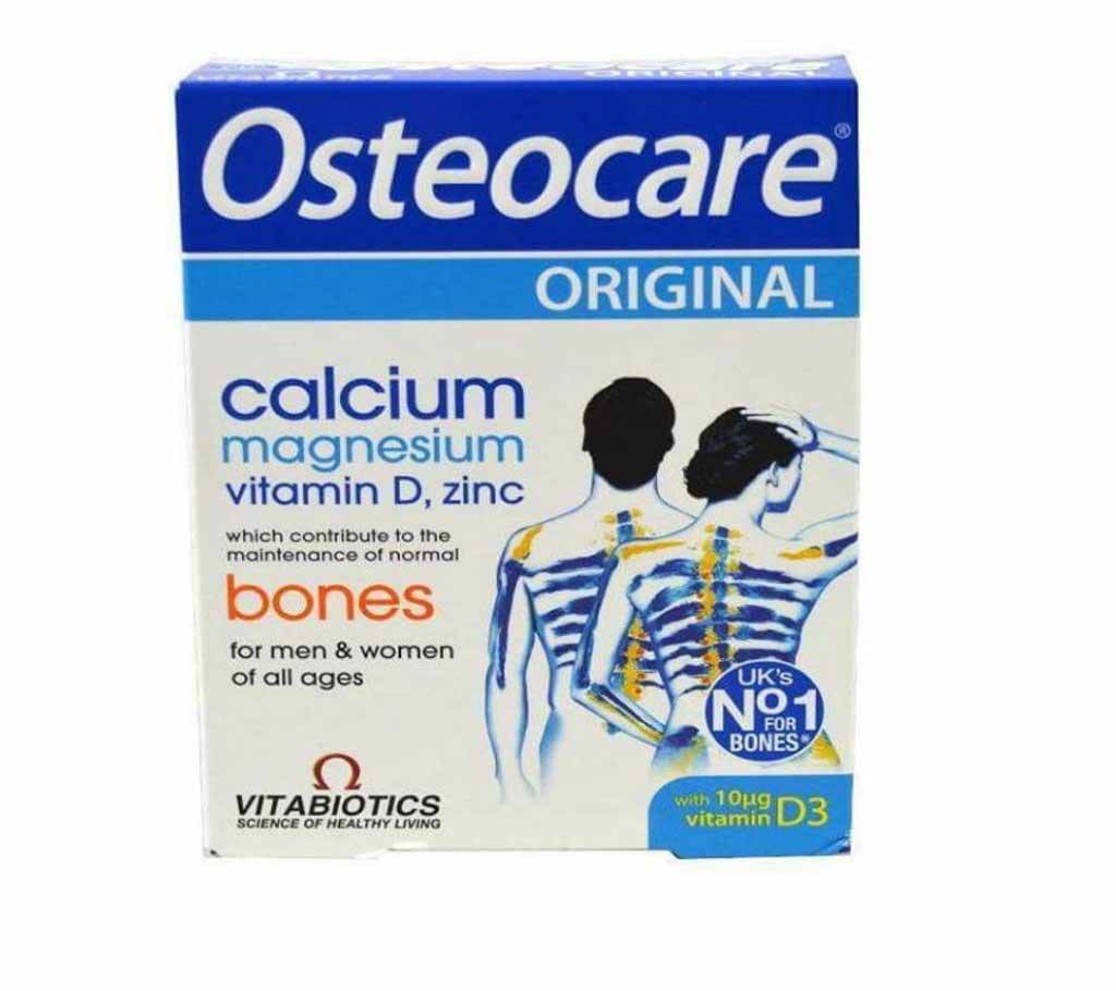 Osteocare ক্যালসিয়াম ট্যাবলেট - ৩০পিস (UK) বাংলাদেশ - 652536
