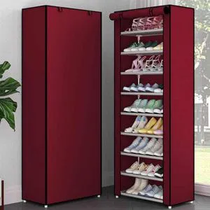 9 layer DIY Combination Dust-proof Cloth Shoe Cabinet
