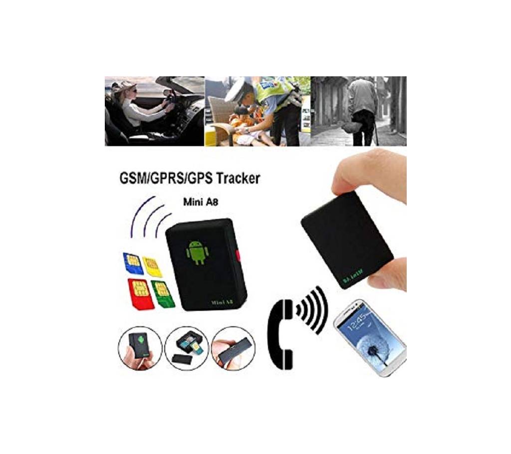 Mini A8 Global Real Time Tracker A8 GPRS Tracking Device বাংলাদেশ - 725274