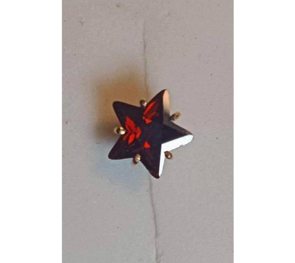 18k gold star shape জিরকন স্টোন নোজ পিন বাংলাদেশ - 654581