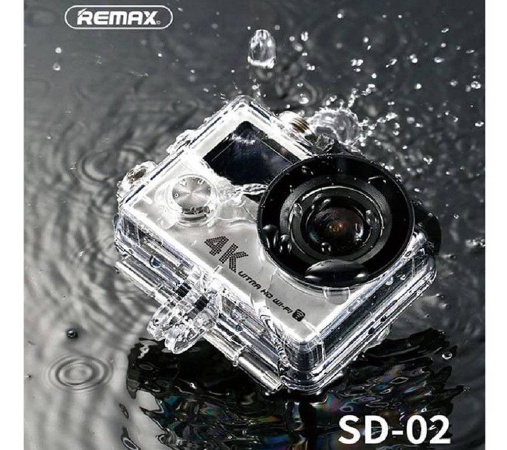 REMAX DV 4K Action ক্যামেরা - Silver বাংলাদেশ - 662257
