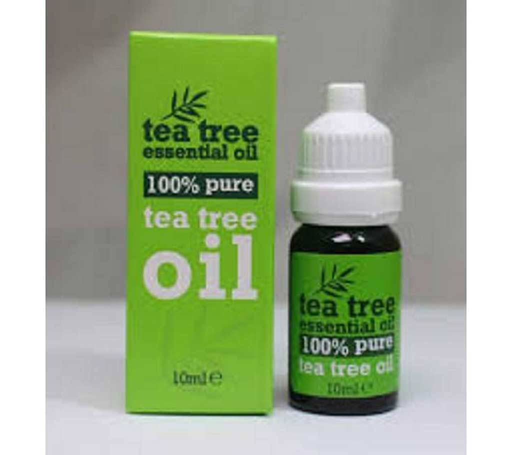 Tea Tree 100% Pure এসেনশিয়াল ওয়েল এন্টি ফাঙ্গাল 10ml - UK বাংলাদেশ - 757990